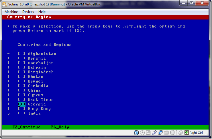 Solaris_10installation_on_VirtualBox_Country_Region