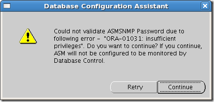 Screenshot-Database Configuration Assistant