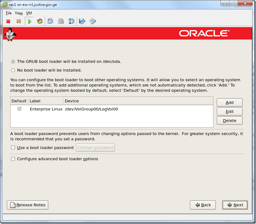 Virtual Machine_Enterprise_Linux_Setup_bootloader