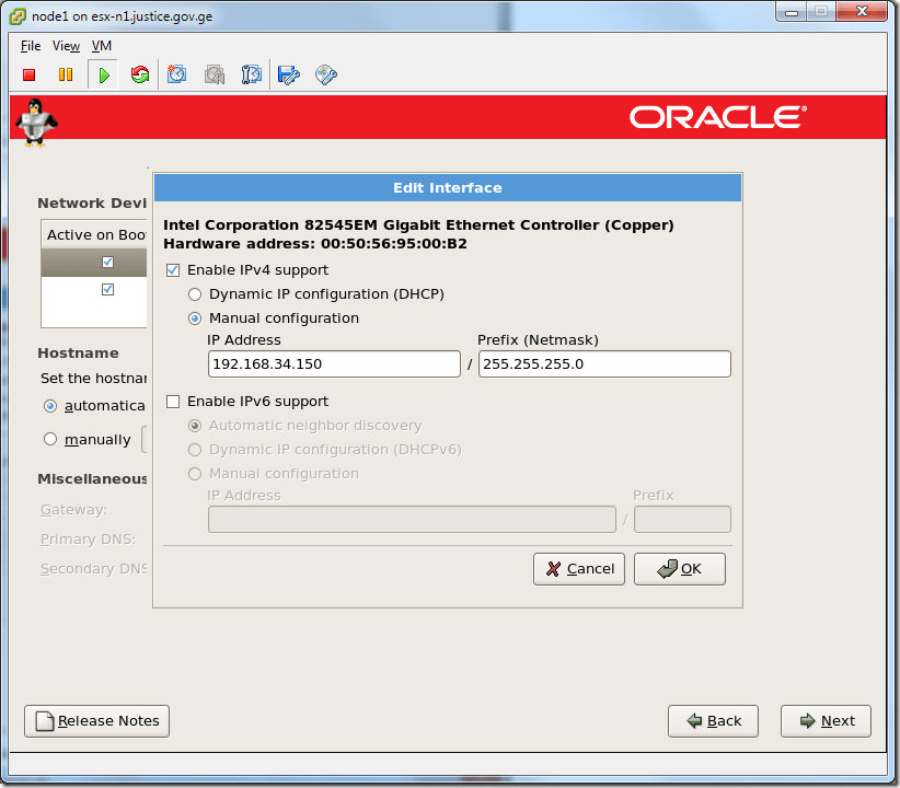 Virtual Machine_Enterprise_Linux_Setup_Network_Devices