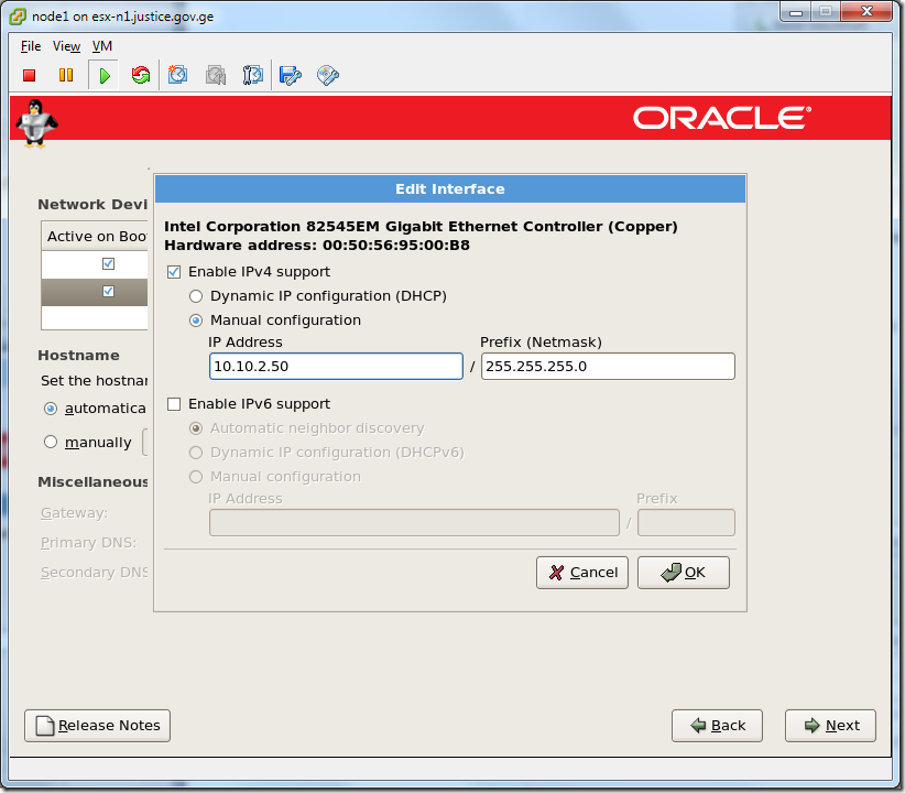 Virtual Machine_Enterprise_Linux_Setup_Network_Devices