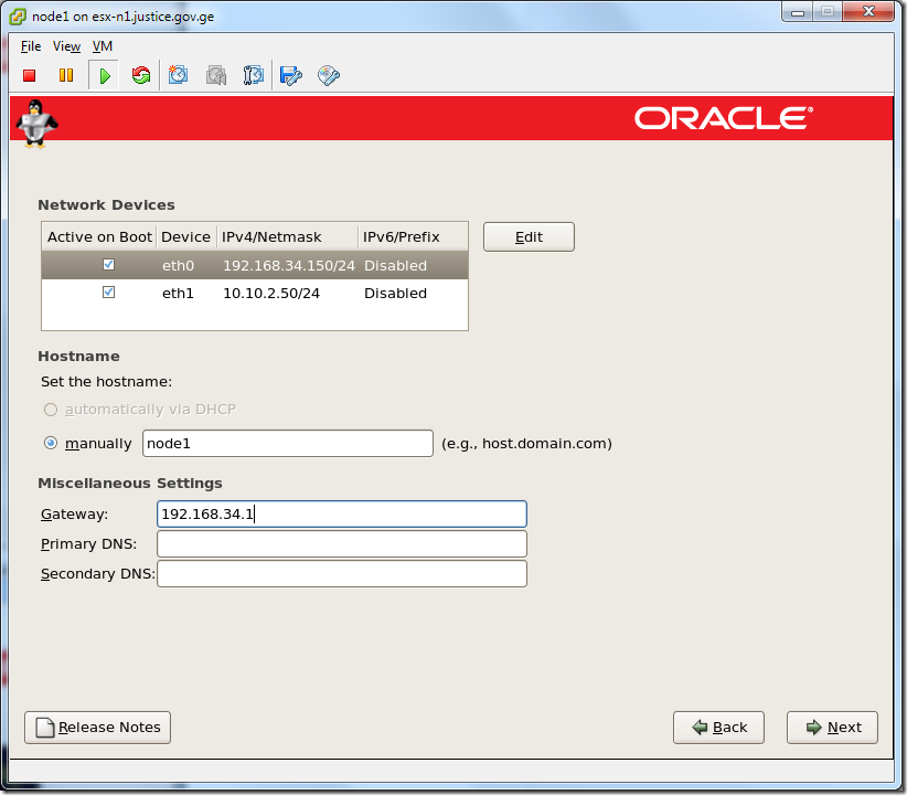 Virtual Machine_Enterprise_Linux_Setup_Network_Devices