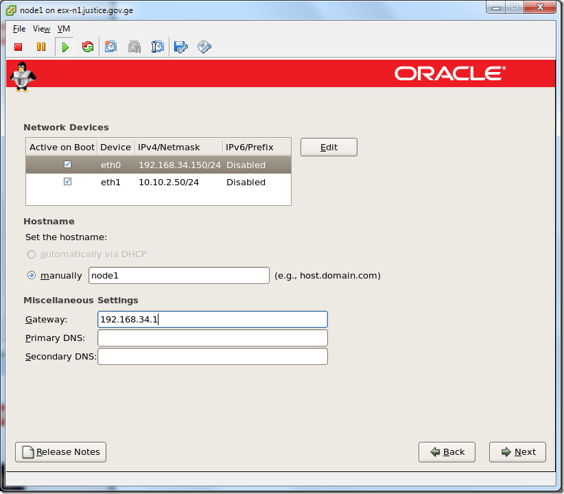 Virtual Machine_Enterprise_Linux_Setup_Network_Devices