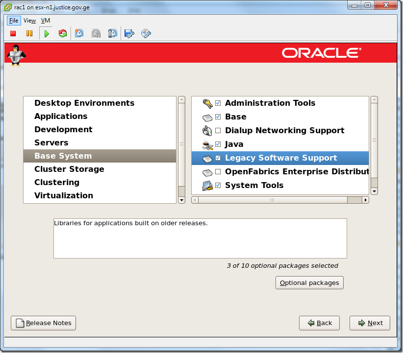 Virtual Machine_Enterprise_Linux_Setup_Packages