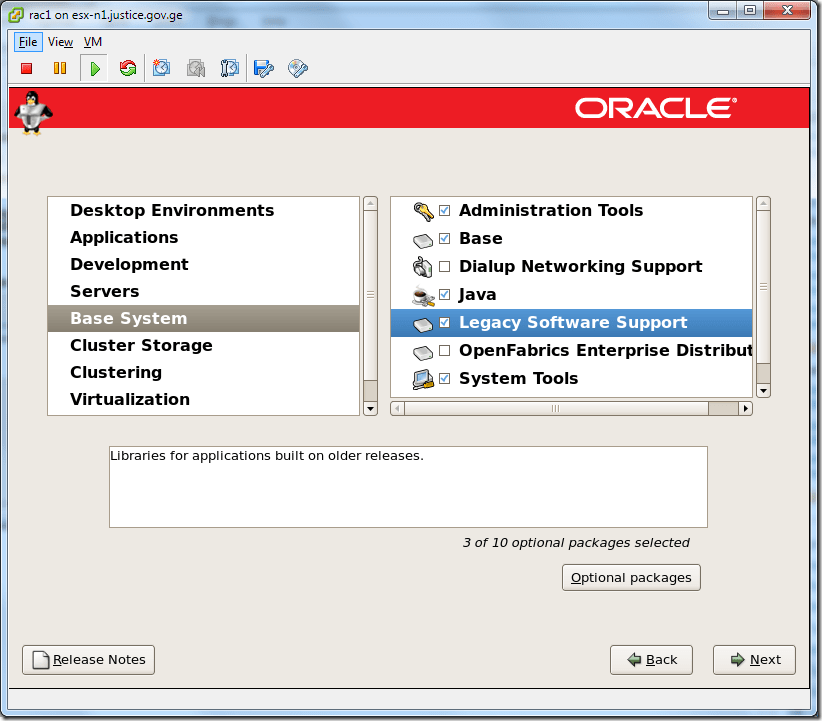 Virtual Machine_Enterprise_Linux_Setup_Packages