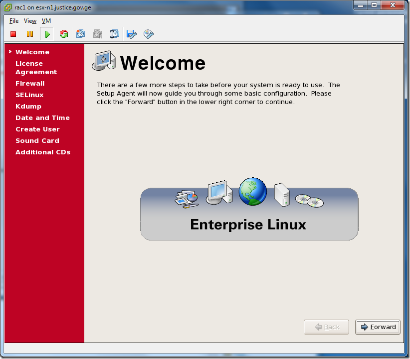 Virtual Machine_Enterprise_Linux_Setup