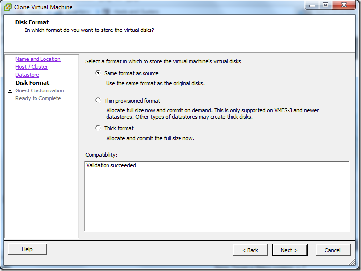 Clone Virtual Machine_Disk_Format