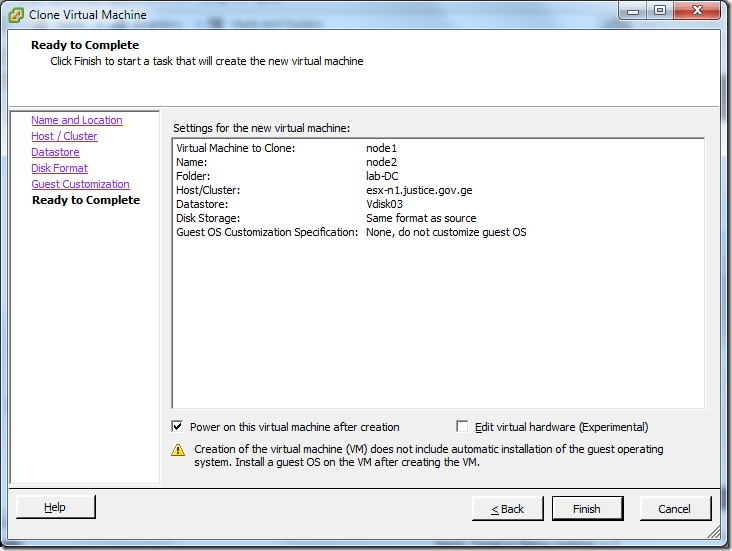 Clone Virtual Machine_Ready_to_Complete