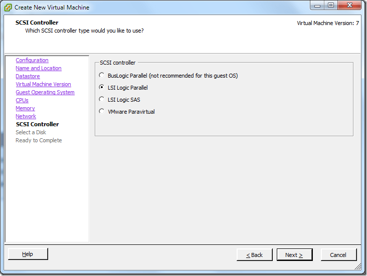 Create New Virtual Machine_Controller