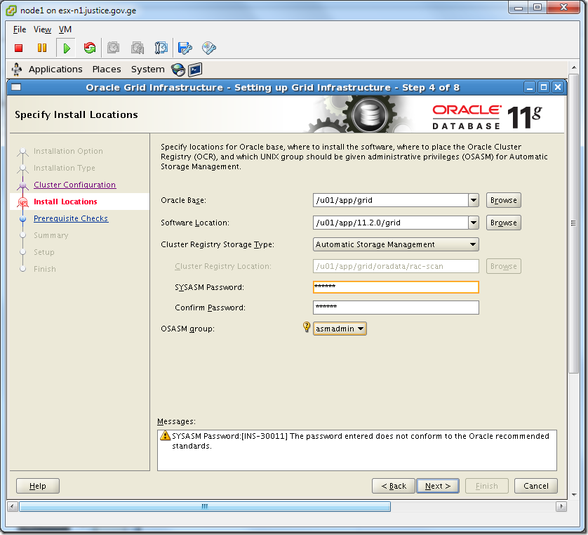 Virtual Machine_Grid_Installation_location