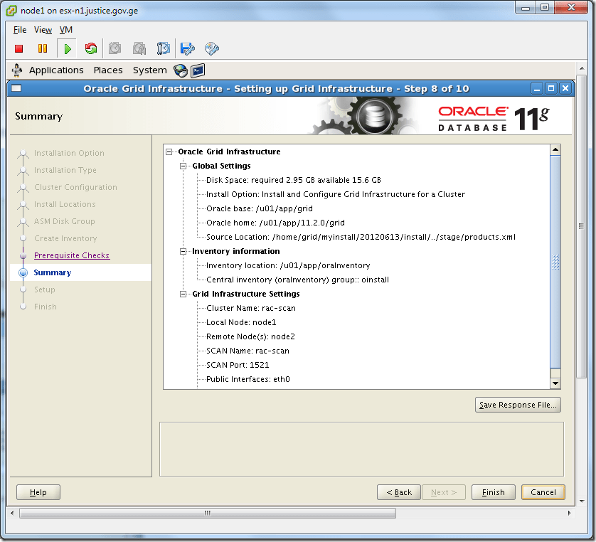 Virtual Machine_Grid_Installation_Summary