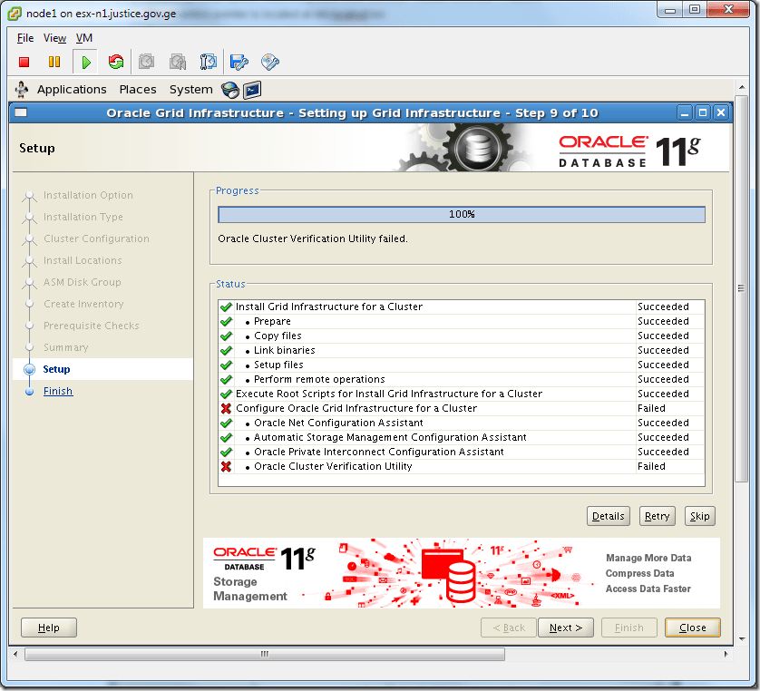 Virtual Machine_Grid_Installation_Progress