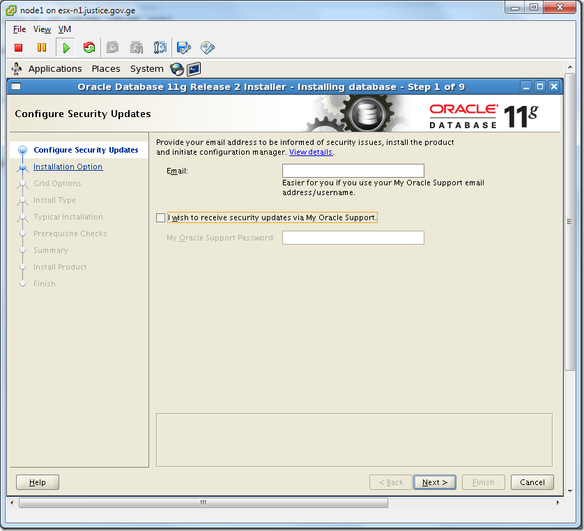 Virtual Machine_Oracle_Database_Installation